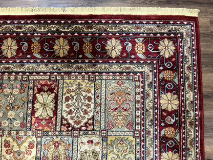 Karastan Bakhtiyari Rug Antique Legends Wool Carpet Multicolor Panel 8.8 x 10