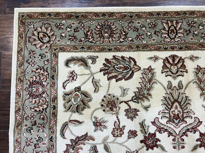 Floral Oriental Rug 5x7 Turkish Power Loomed Carpet With Traditional Design