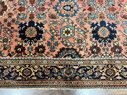 Rare Persian Sarouk Farahan Rug 9x15 – Antique Wool Carpet, Signed By Master Weaver