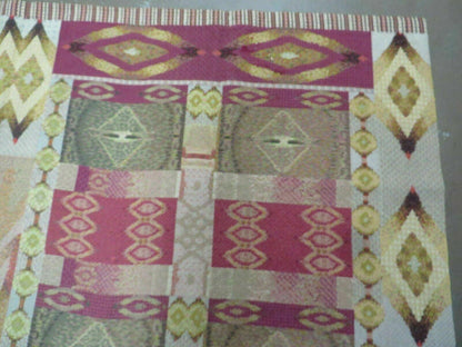 Michaelian And Kohlberg Aubusson Needlepoint Rug 7x10 Handmade Vintage