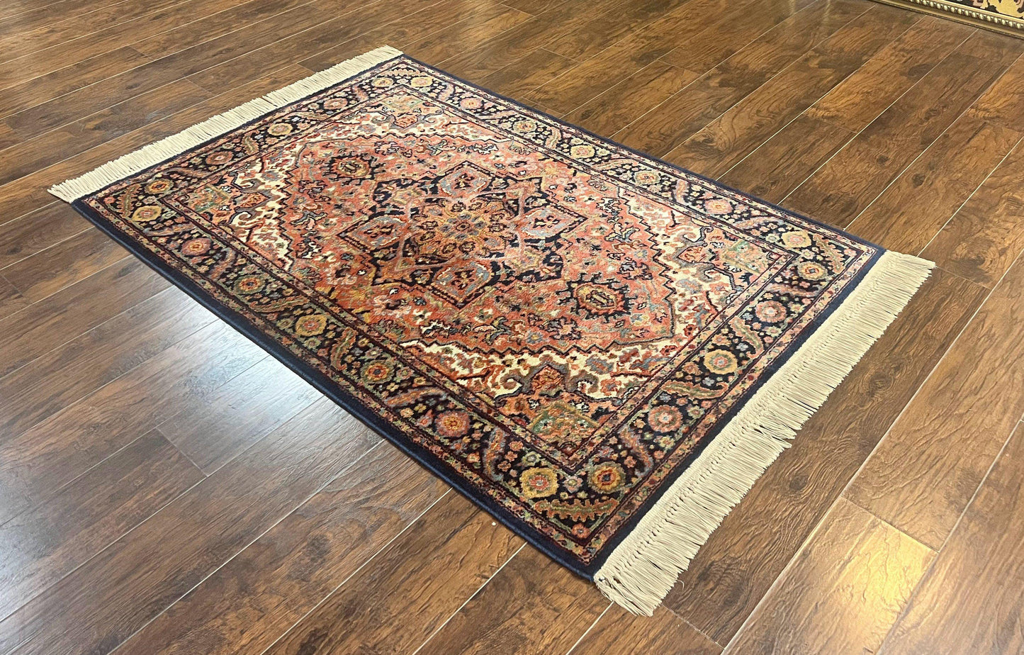 Karastan Rug Heriz Wool Rug 4x6 726 Vintage Discontinued 700 Series