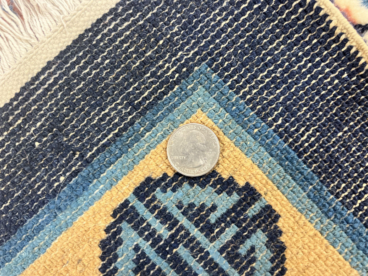 Peking Rug 5x8 Vintage Handmade Wool Pile Chinese Art Deco Oriental Carpet