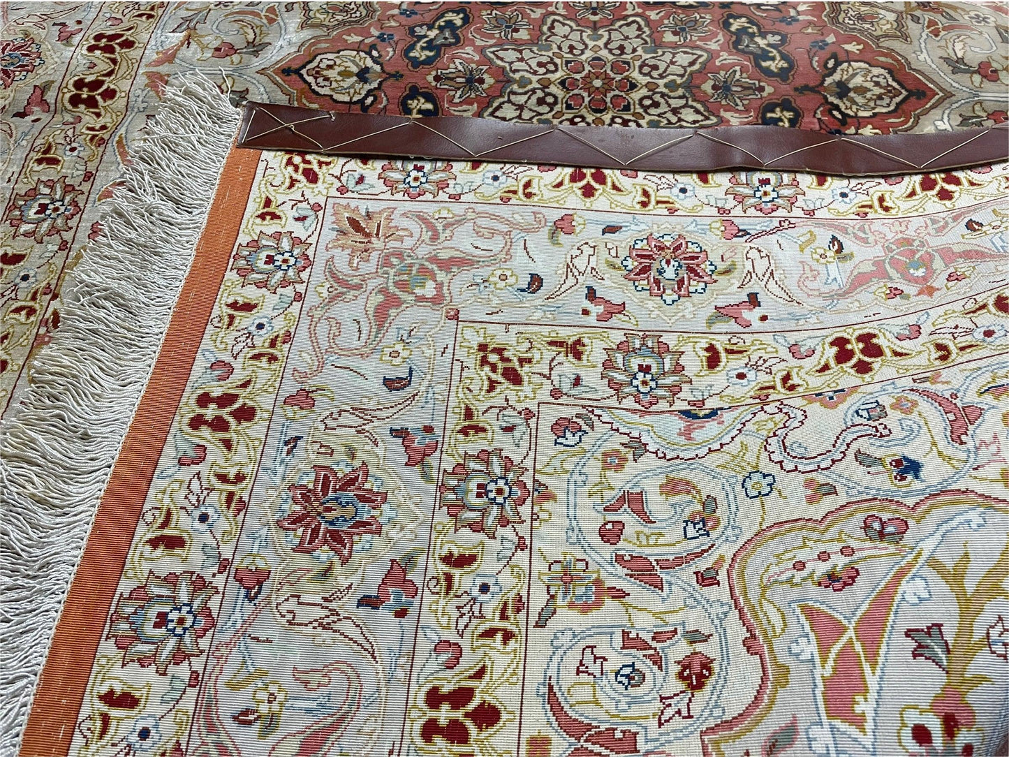 Vintage Handmade Turkish Silk Rug 3x5 Oriental Area Rug 900 KPSI Wow