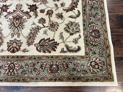 Floral Oriental Rug 5x7 Turkish Power Loomed Carpet With Traditional Design