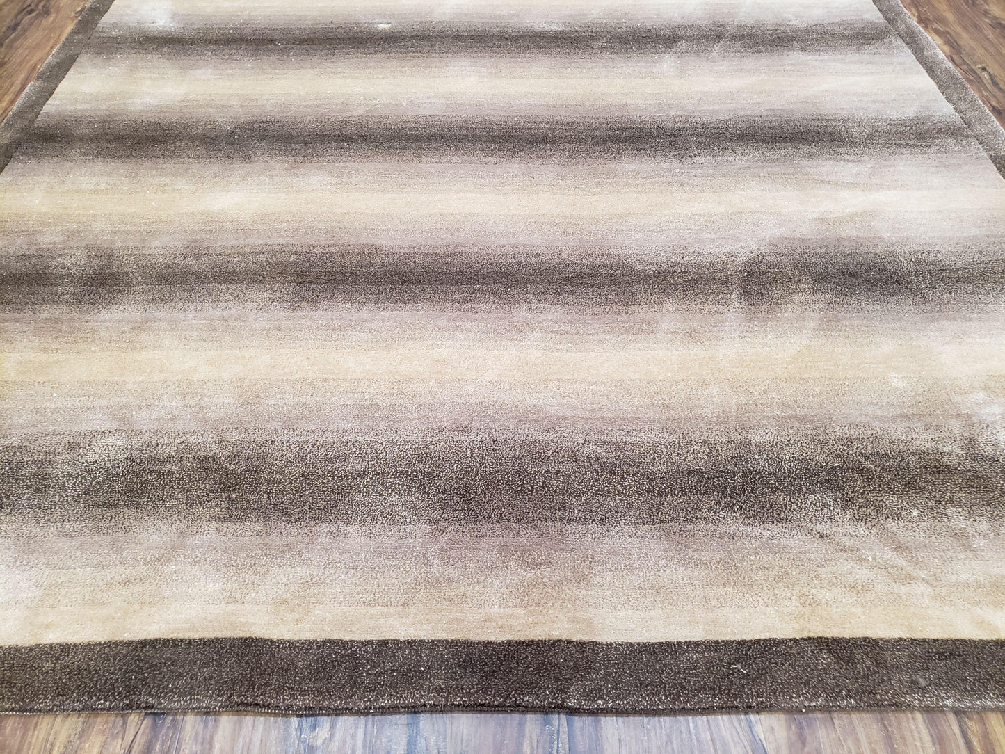 Safavieh Tibetan Handmade Wool Rug 6x9 Oriental Carpet Brown And Beige