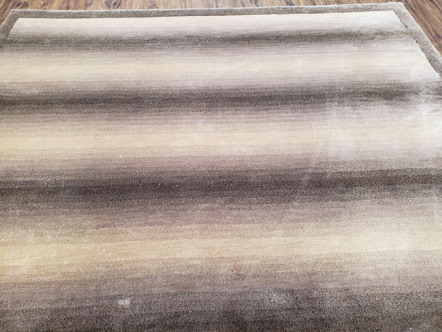 Safavieh Tibetan Handmade Wool Rug 6x9 Oriental Carpet Brown And Beige