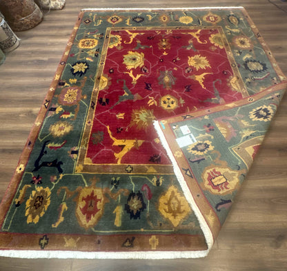 Tufenkian Tibetan Rug 8x10 Hand Knotted Wool Pile Room Sized Carpet