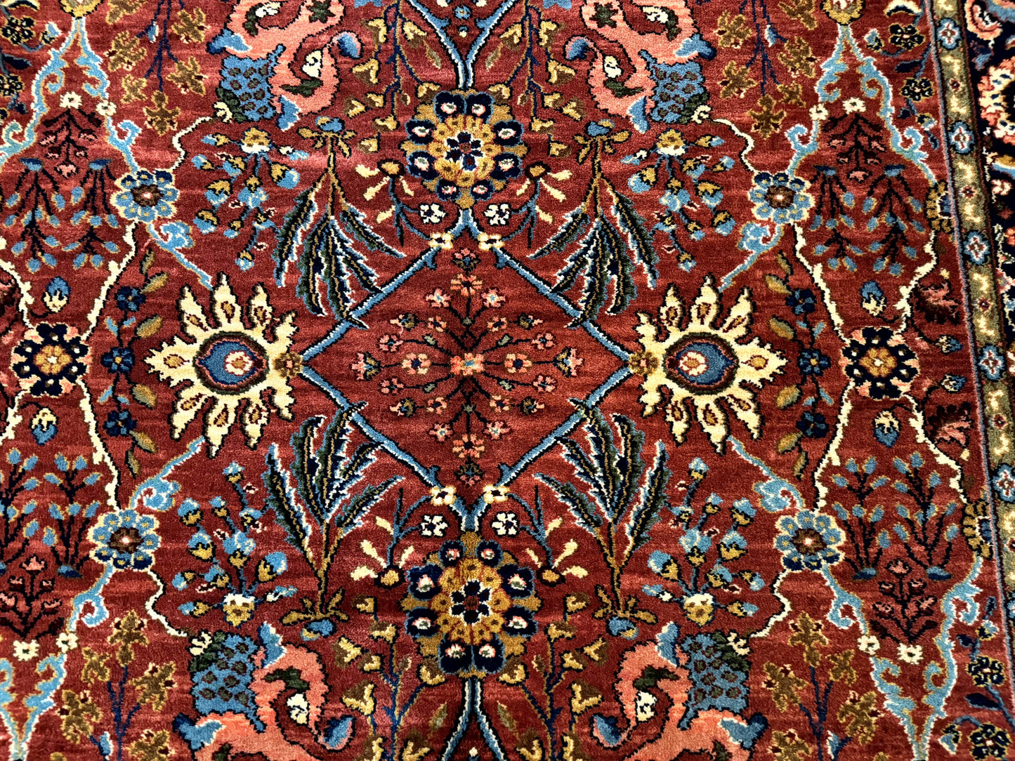 Karastan Rug Ispahan Vintage Wool Area Rug 5.9 X 9 Inches Classic 700 Series