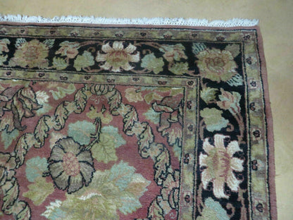 Floral Oriental Wool Rug 6x9 Handmade From India High Quality