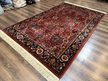 Karastan Rug Ispahan Vintage Wool Area Rug 5.9 X 9 Inches Classic 700 Series