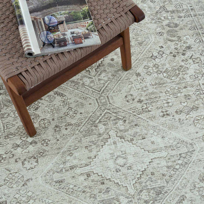 Sage Washable Flat Pile Rug - Cozy Home Decor Accent
