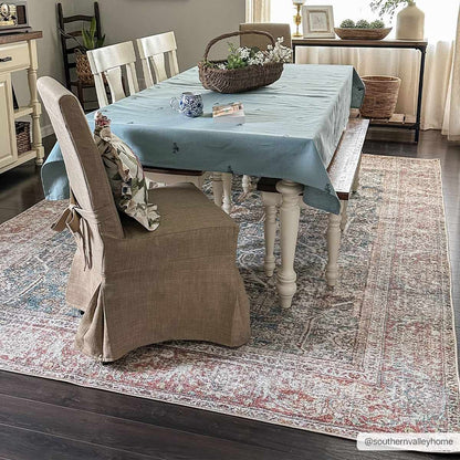 Non-Slip Washable Area Rug - Durable Stylish Home Decor