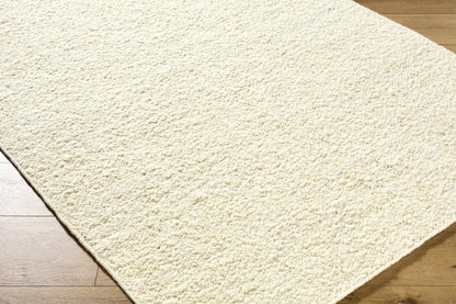 Off-White Wool Area Rug - Elegant Soft Versatile Home Decor