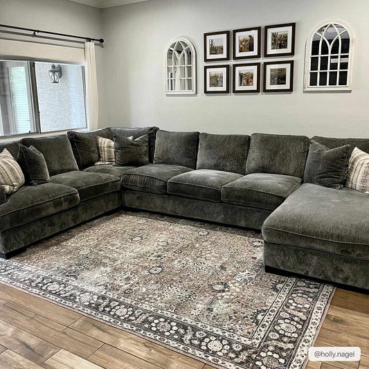 Washable Area Rug - Soft Durable Stylish Home Décor