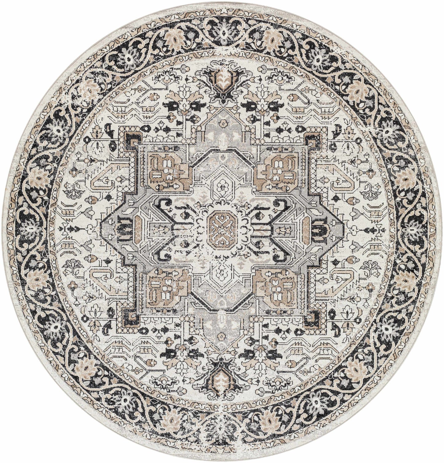 Washable Area Rug - Stylish Durable Easy Clean Rug for Any Room
