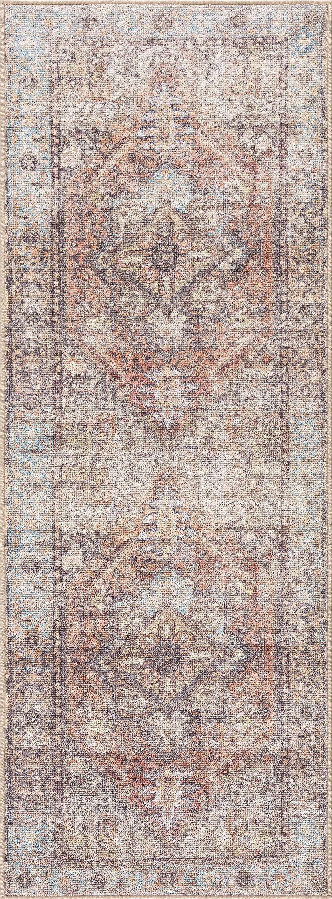 Non-Slip Washable Area Rug - Stylish Durable Home Decor