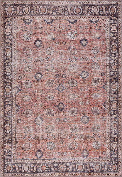 Red Washable Area Rug - Stylish Home Decor Rug
