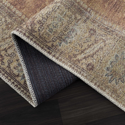 Powhatan Washable Area Rug - Soft Durable Stylish Home Décor
