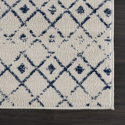 Modern Area Rug - Tigrican Blue 2332 Stylish Soft Durable Home Decor