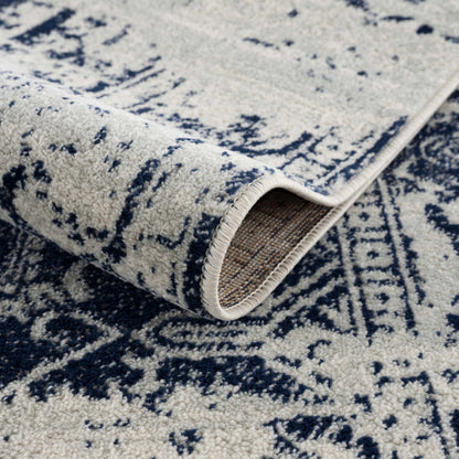 Navy Area Rug - Elegant Modern Home Décor Rug