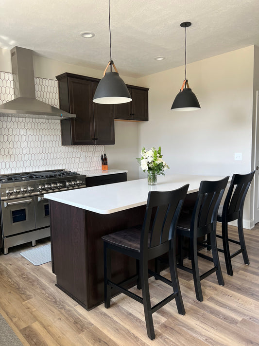 Ava Stool Two Height Options Counter And Bar Height With Custom Finish