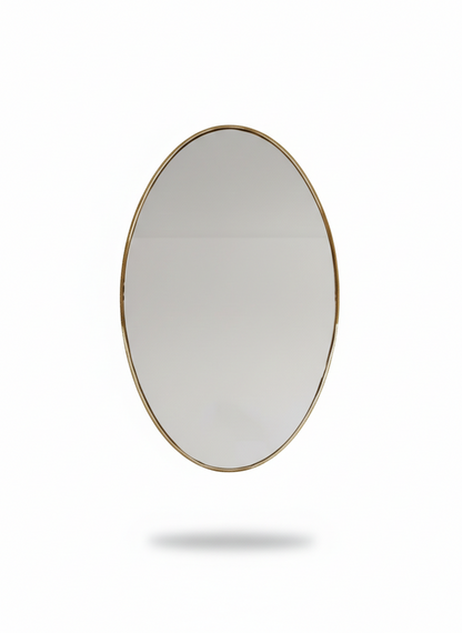 Elegant oval mirror