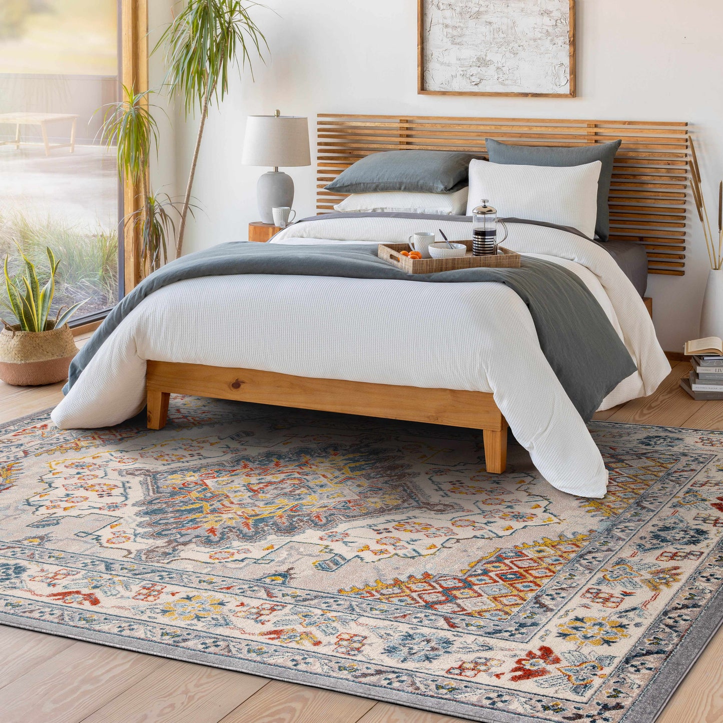 Modern Area Rug - Soft Durable Home Décor