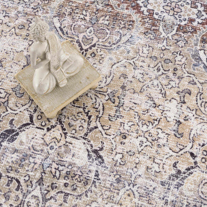 Olive Area Rug - Washable Soft Stylish Home Decor