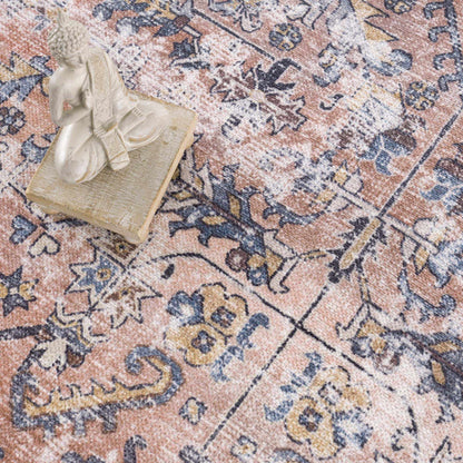 Washable Peach Area Rug - Holi-2305 Stylish Home Décor