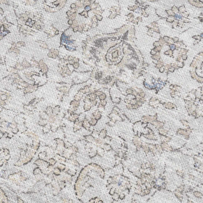 Washable Cream Area Rug - Soft Stylish Home Decor