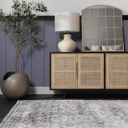 Olive Area Rug - Washable Soft Stylish Home Decor
