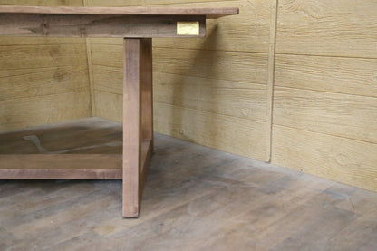 T Base Dining Table Handmade From Kiln Dried Maple Custom Built To Order