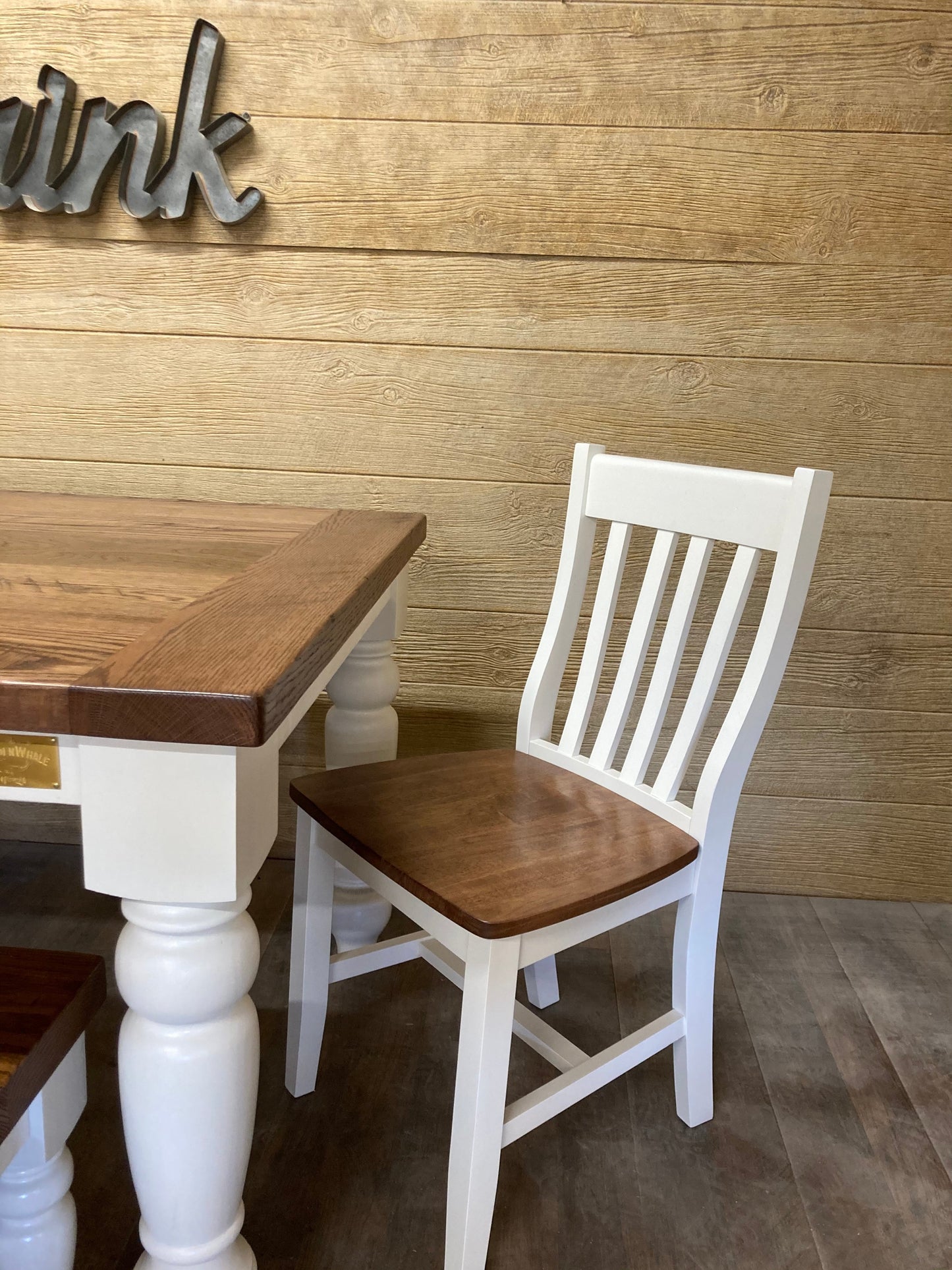 Caffe Chair Modern Dining Chair For Tables Stainable Finish White Or Black