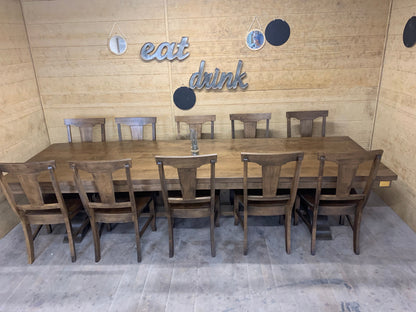 Panel Back Chair For Tables Modern Sturdy Dining Chair That Can Be Stained Or Painted