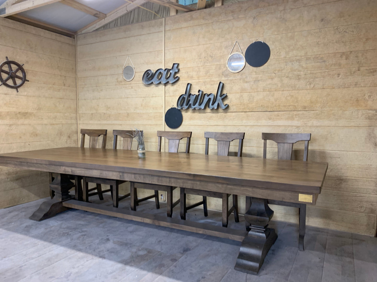 Panel Back Chair For Tables Modern Sturdy Dining Chair That Can Be Stained Or Painted