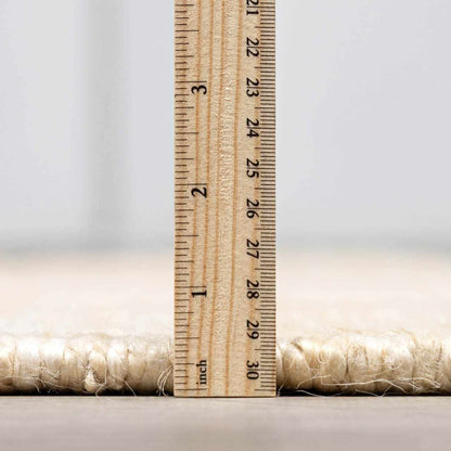 Iantha Jute Area Rug - Eco-Friendly Natural Fiber Floor Decor