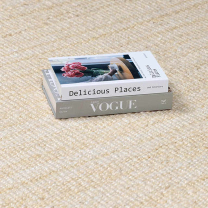 Iantha Jute Area Rug - Eco-Friendly Natural Fiber Floor Decor