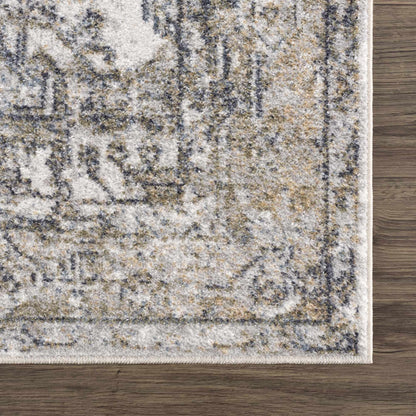 Hera Olive Washable Flat Pile Rug - Stylish  Easy to Clean