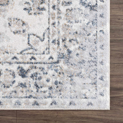 Washable Modern Area Rug - Soft Durable Flat Pile Design