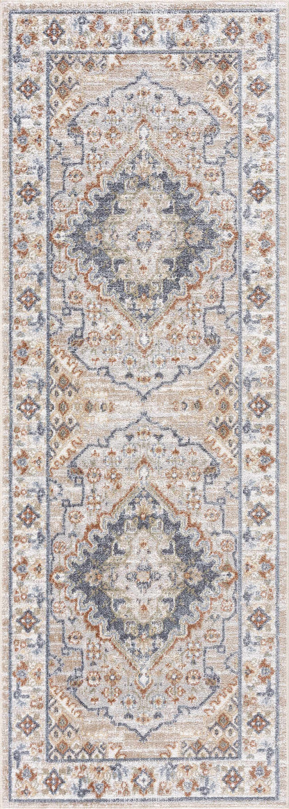Washable Flat Pile Area Rug - Stylish  Easy to Clean