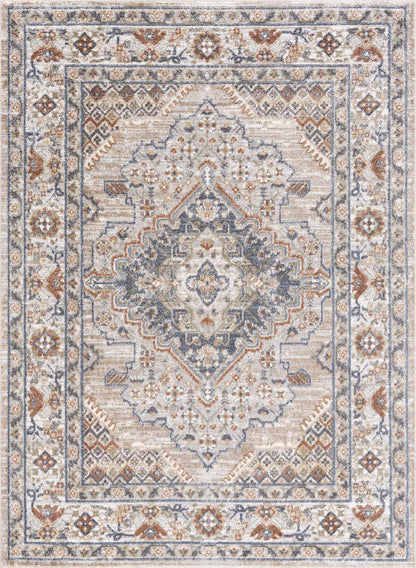 Washable Flat Pile Area Rug - Stylish  Easy to Clean