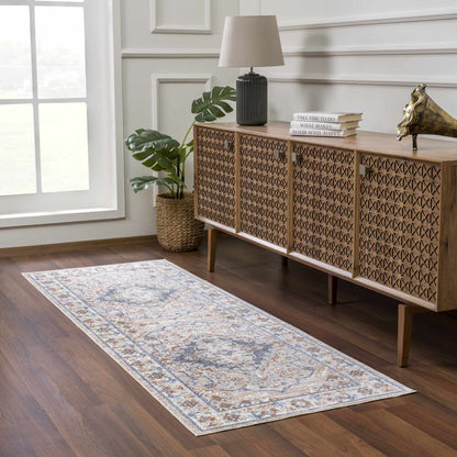 Washable Flat Pile Area Rug - Stylish  Easy to Clean