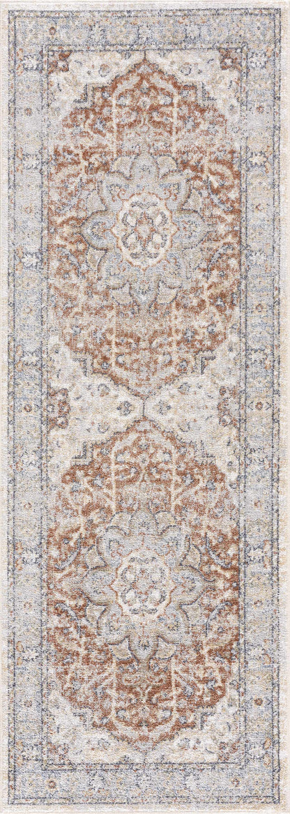 Washable Flat Pile Area Rug - Soft Durable Modern Home Decor