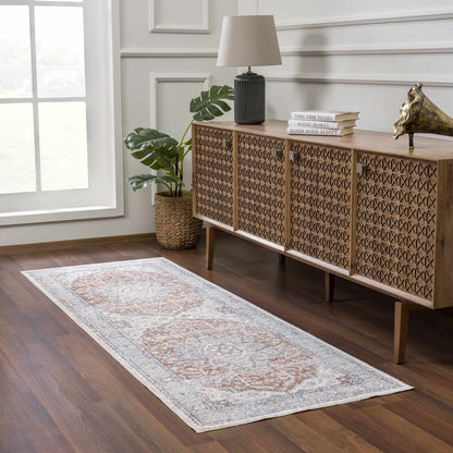 Washable Flat Pile Area Rug - Soft Durable Modern Home Decor