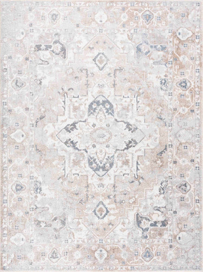 Washable Flat Pile Area Rug - Soft Durable Home Decor