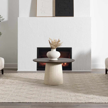 Beige Wool Rug - Ramsbury Trellis Design for Cozy Interiors