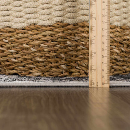 Washable Area Rug - Stylish Durable Easy Clean Rug for Any Room