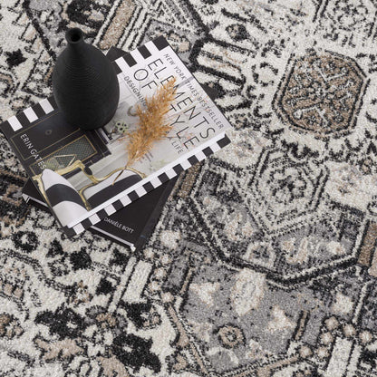 Washable Area Rug - Stylish Durable Easy Clean Rug for Any Room