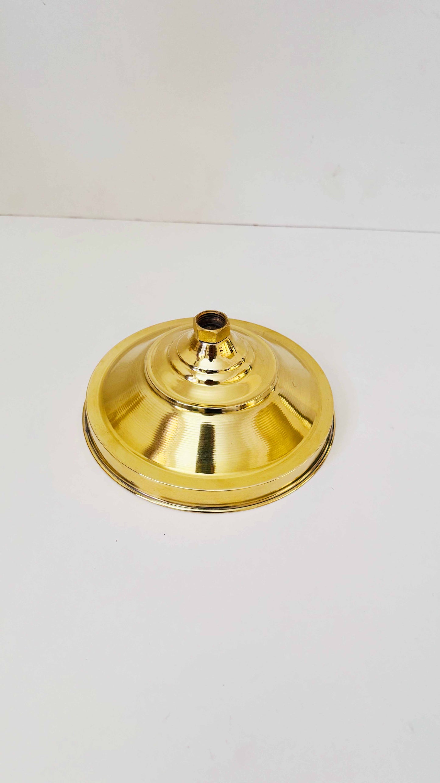 Unlacquered Brass Solid Rain Shower Head