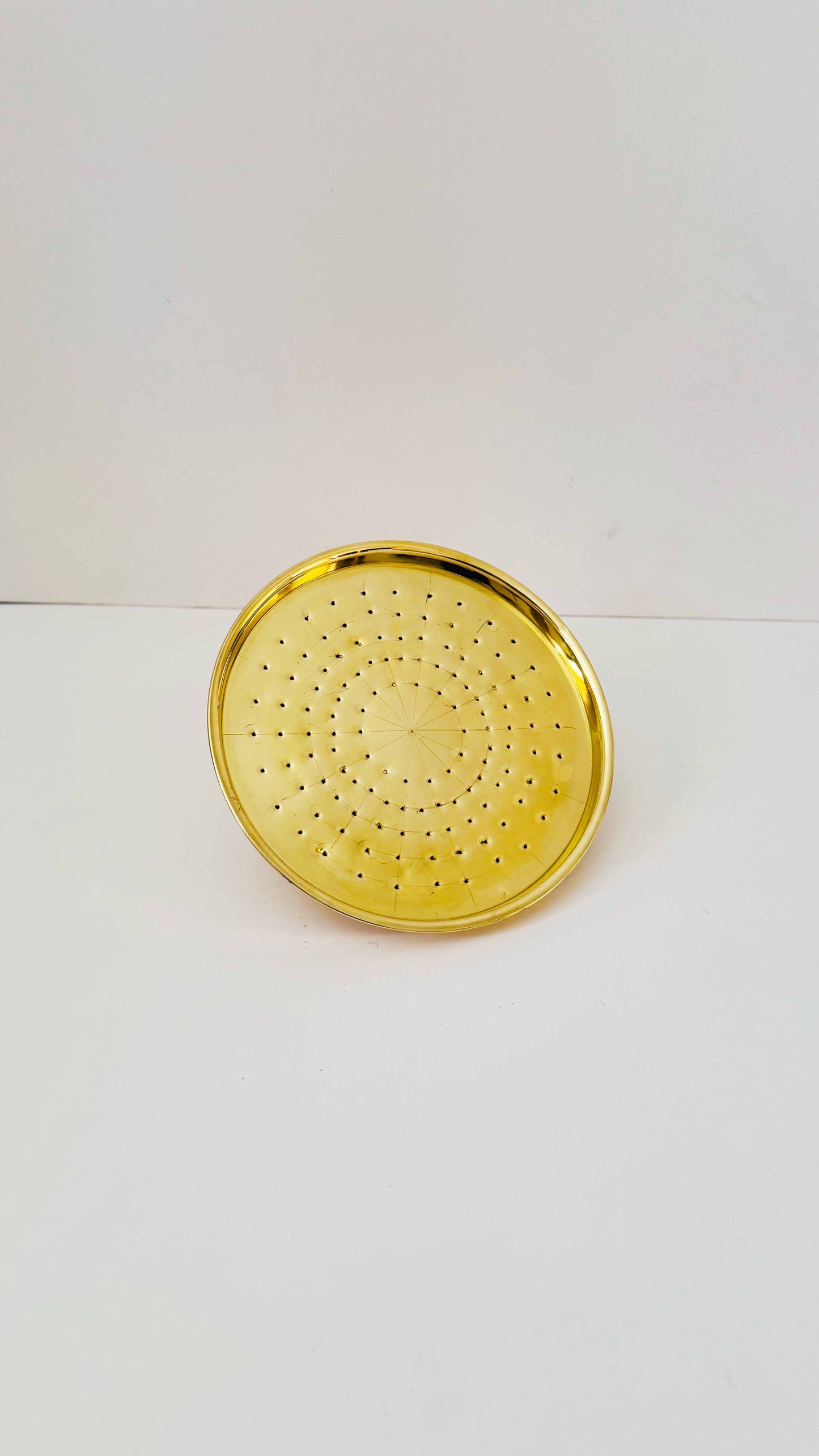 Unlacquered Brass Solid Rain Shower Head